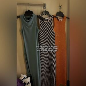 ORANGE house of harlow 1960 sequin dress